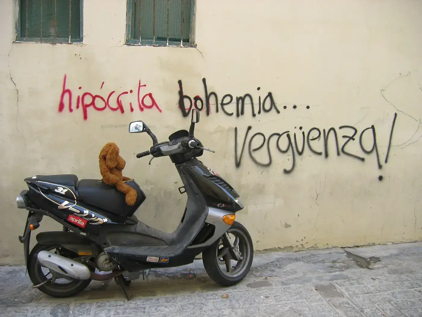 Aprilia SR, scooter — vue extérieure
