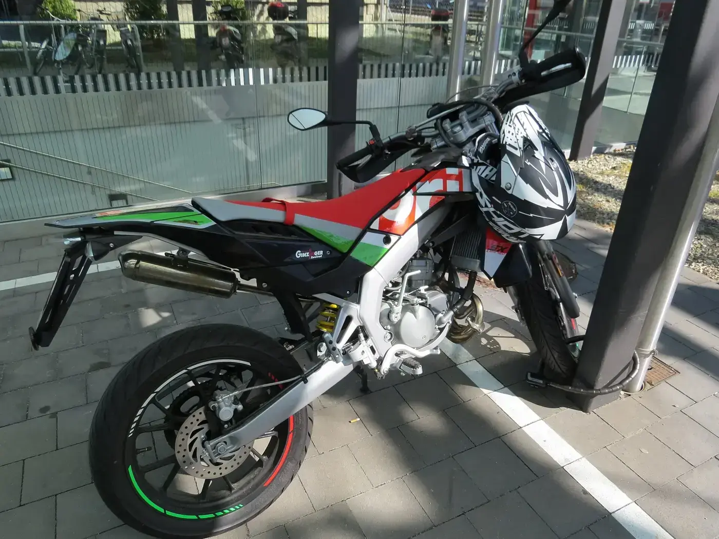 Aprilia SX, trail — vue extérieure