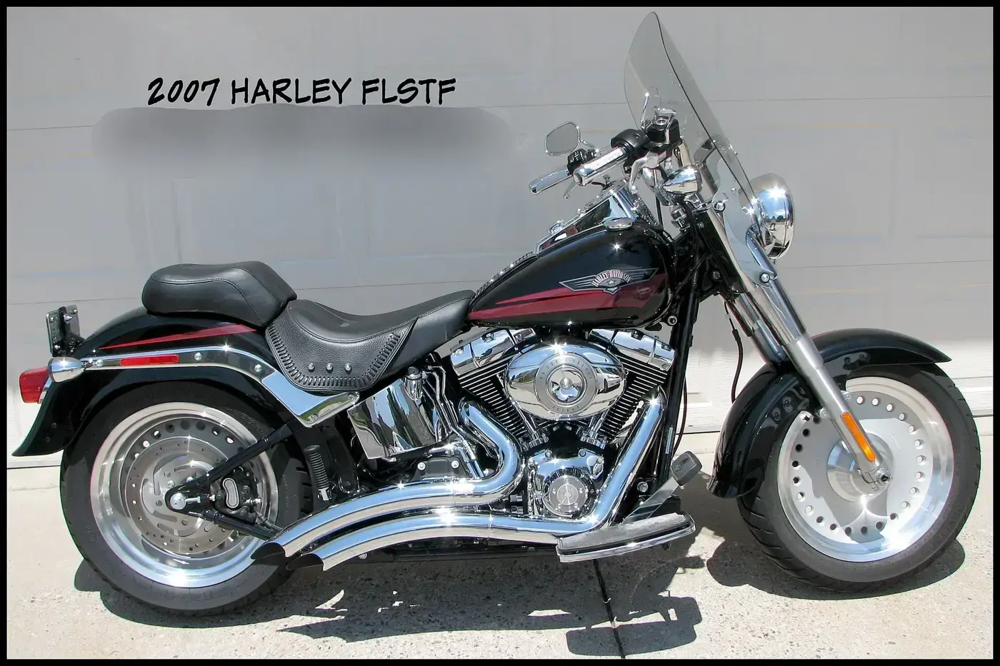 Harley-Davidson FAT BOY, custom — vue extérieure