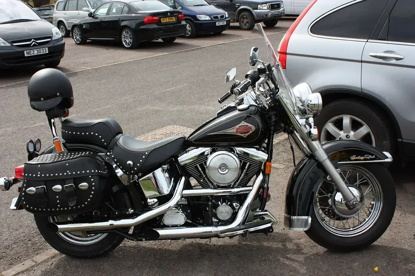 Harley-Davidson Heritage, custom — vue extérieure