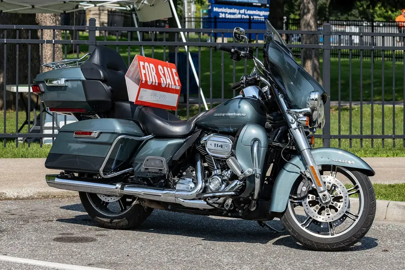 Harley-Davidson Ultra Limited, sportive — vue extérieure