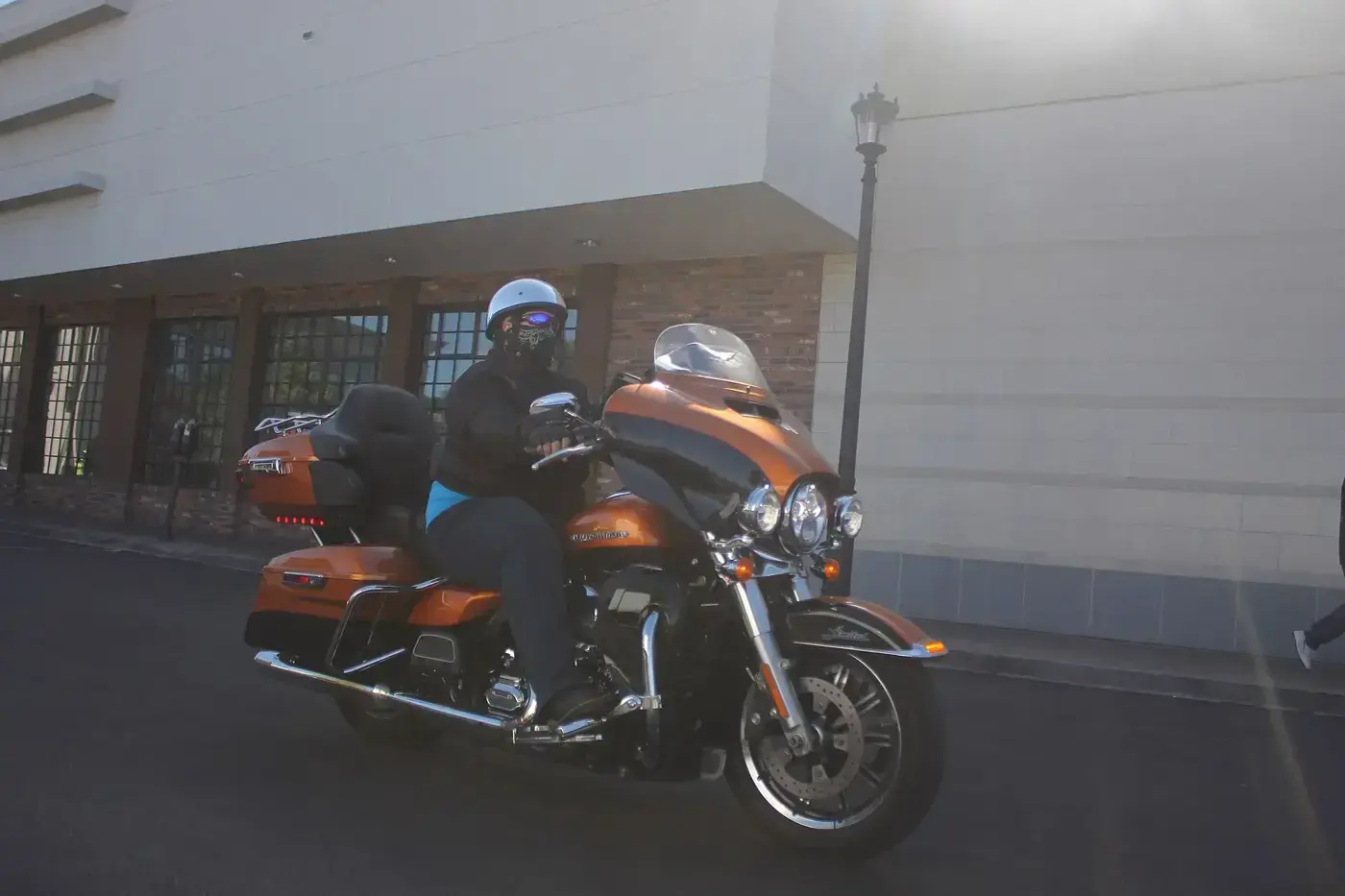 Harley-Davidson Ultra Limited, sportive — vue extérieure