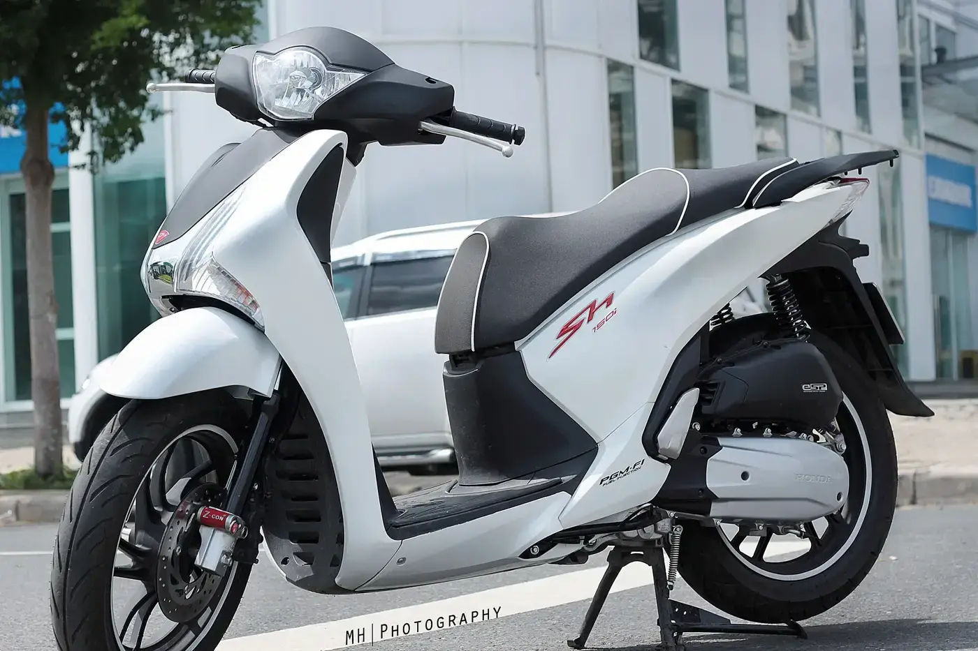 Honda SH, scooter — vue extérieure