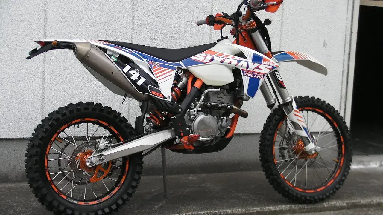 KTM 350 EXC-F, trail — vue extérieure