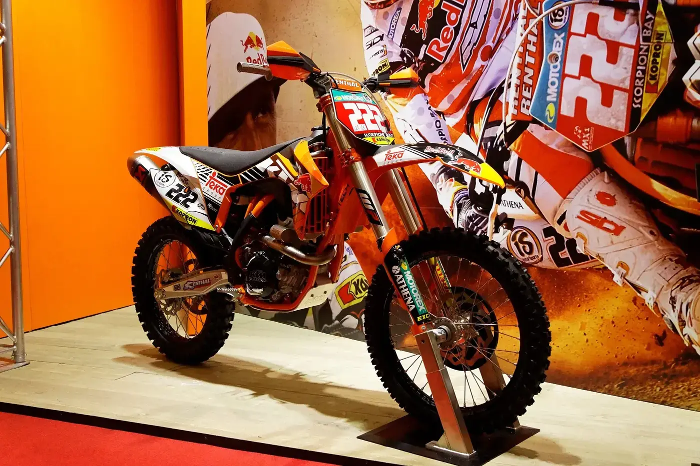 KTM 350 SX-F 2026, trail — vue extérieure