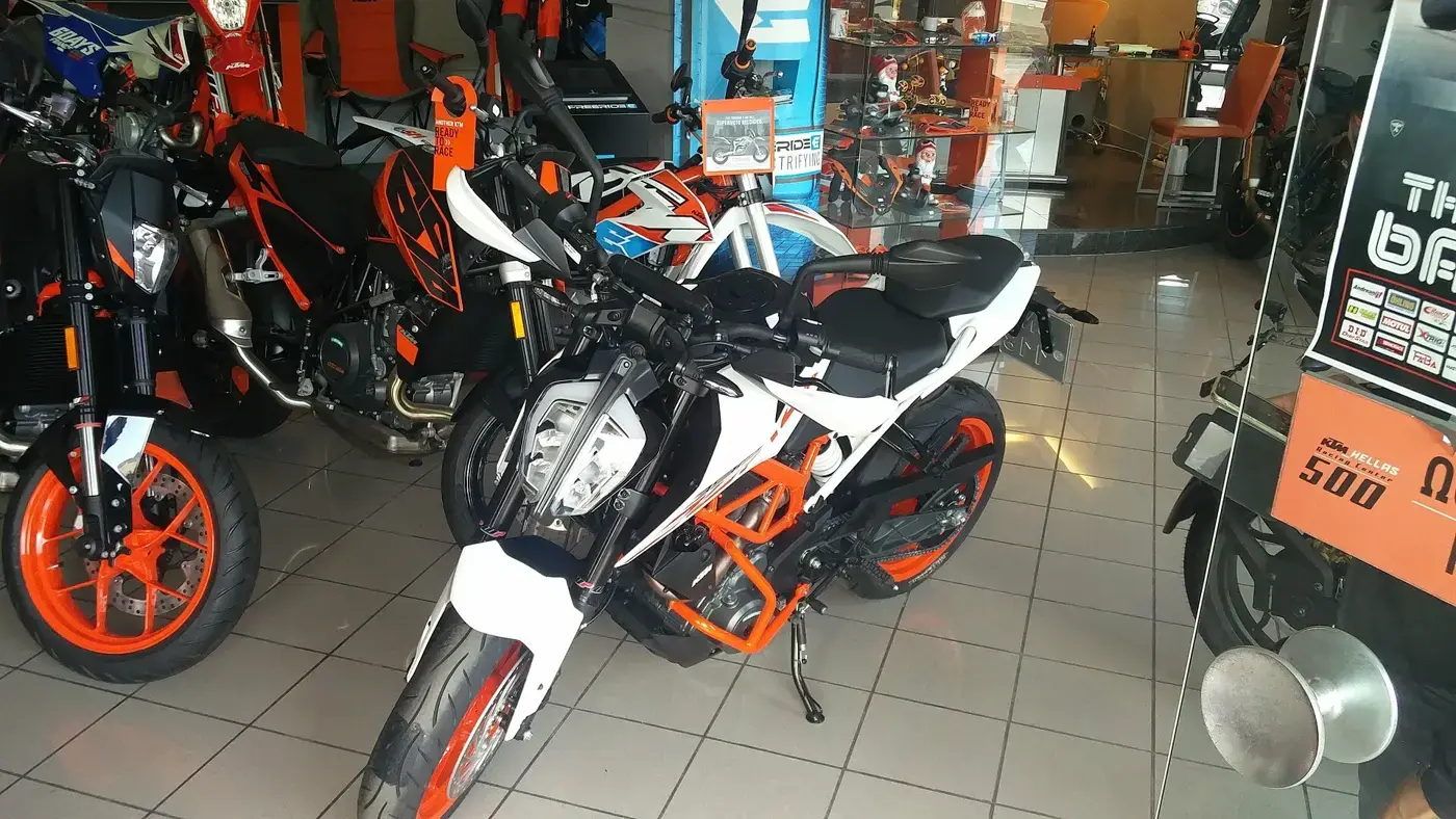 KTM 390 DUKE, roadster — vue extérieure