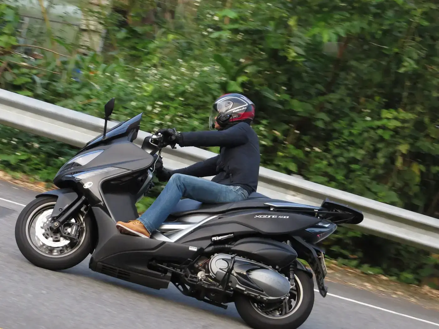 Kymco XCiting, scooter — vue extérieure