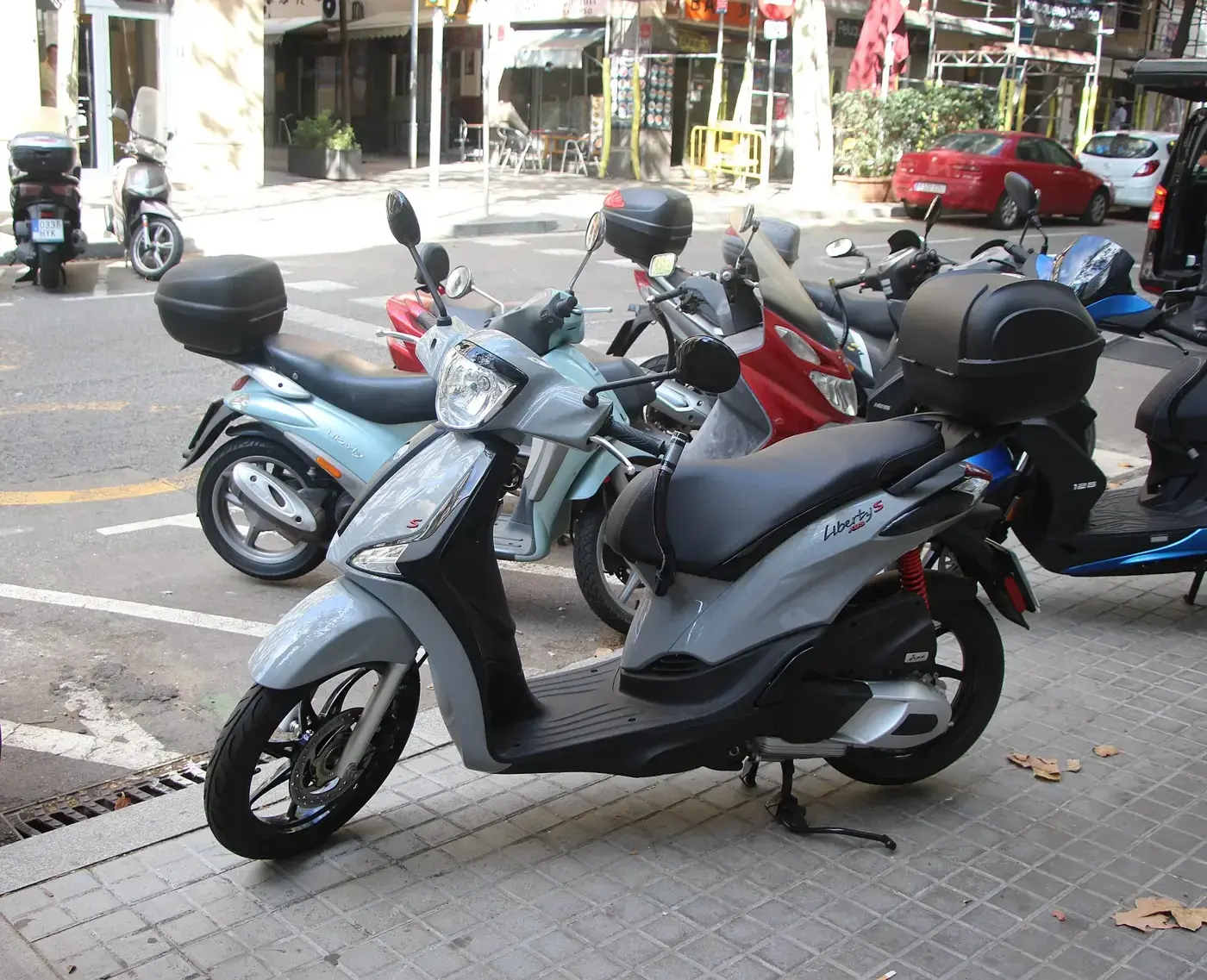 Piaggio Liberty, scooter — vue extérieure