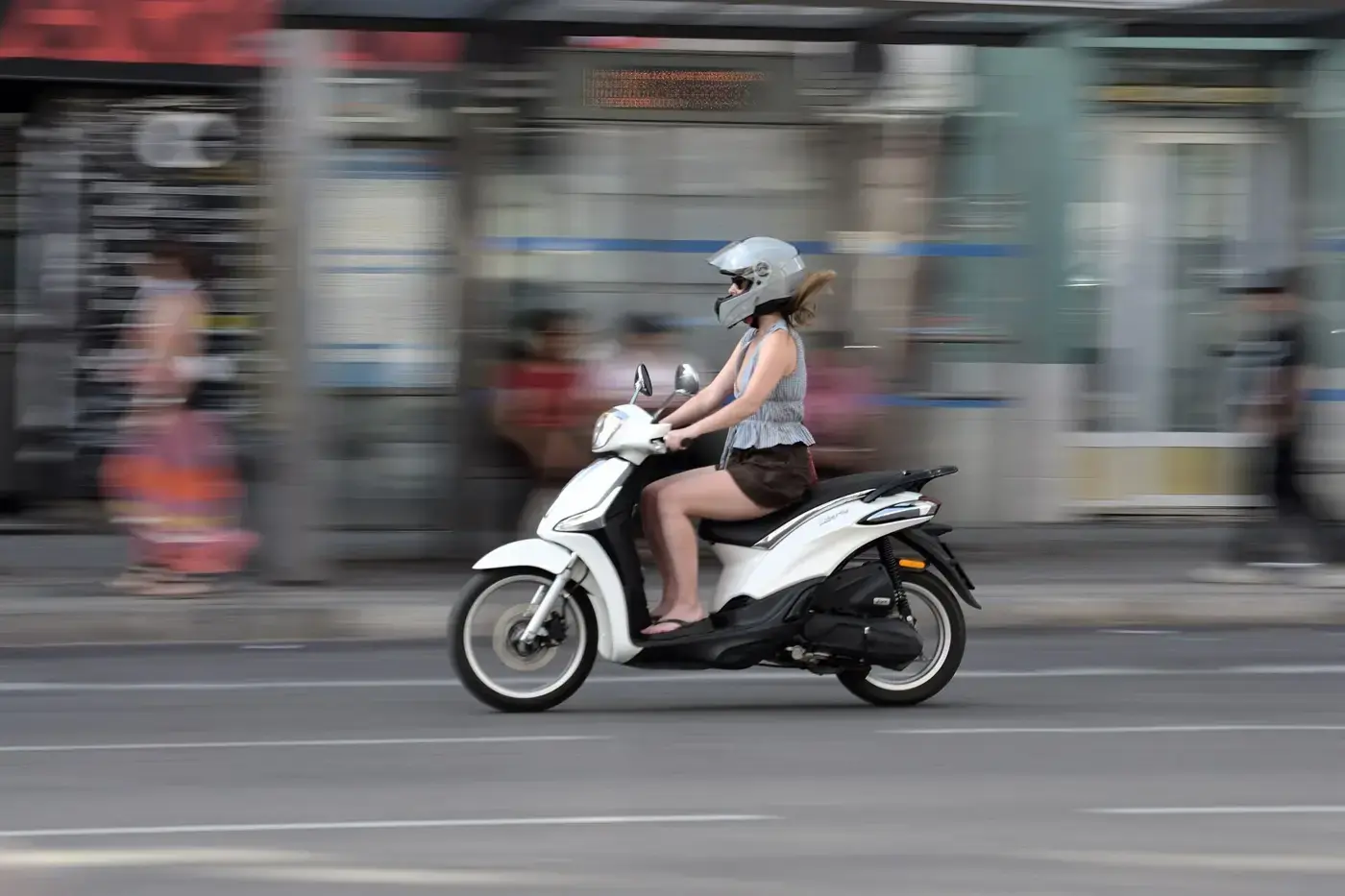 Piaggio Liberty, scooter — vue extérieure