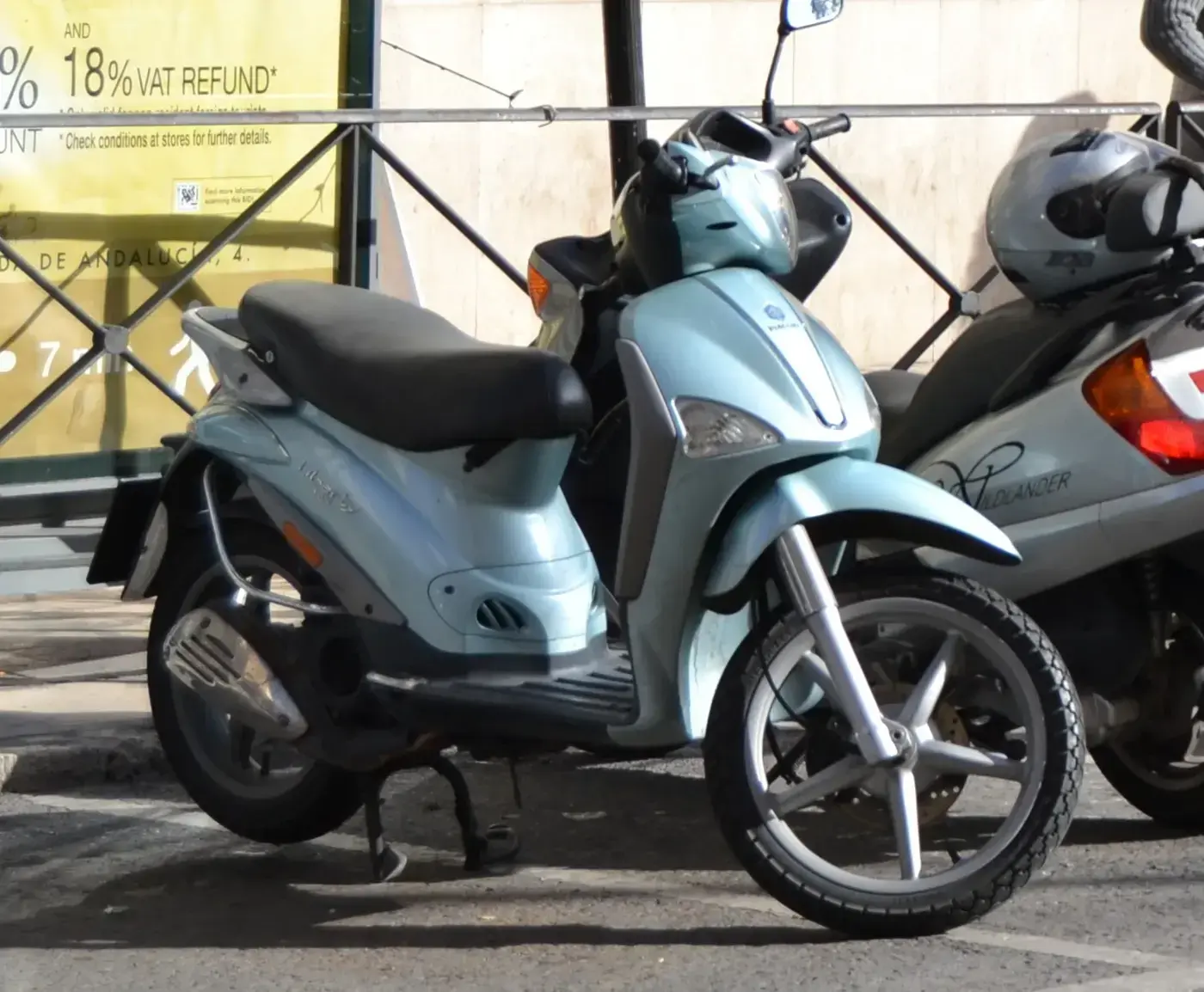 Piaggio Liberty, scooter — vue extérieure