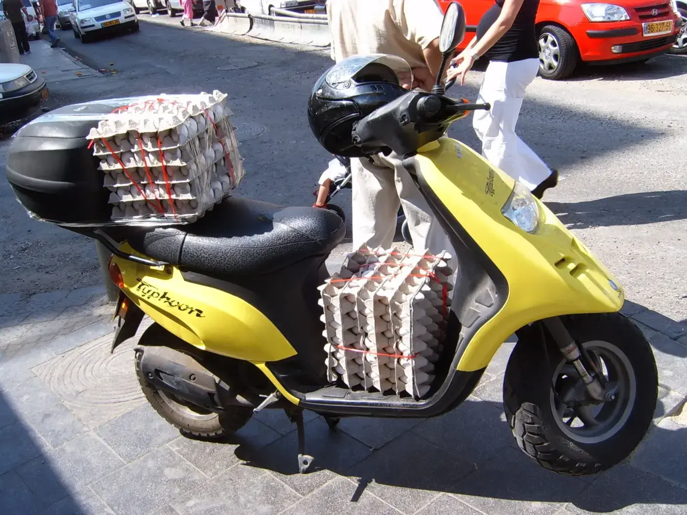 Piaggio Typhoon, scooter — vue extérieure