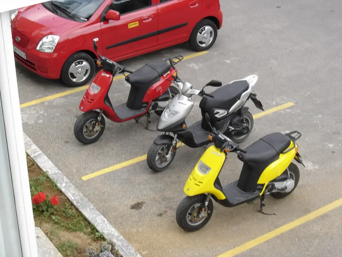Piaggio Typhoon, scooter — vue extérieure