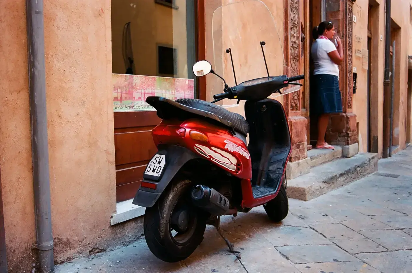 Piaggio Typhoon, scooter — vue extérieure