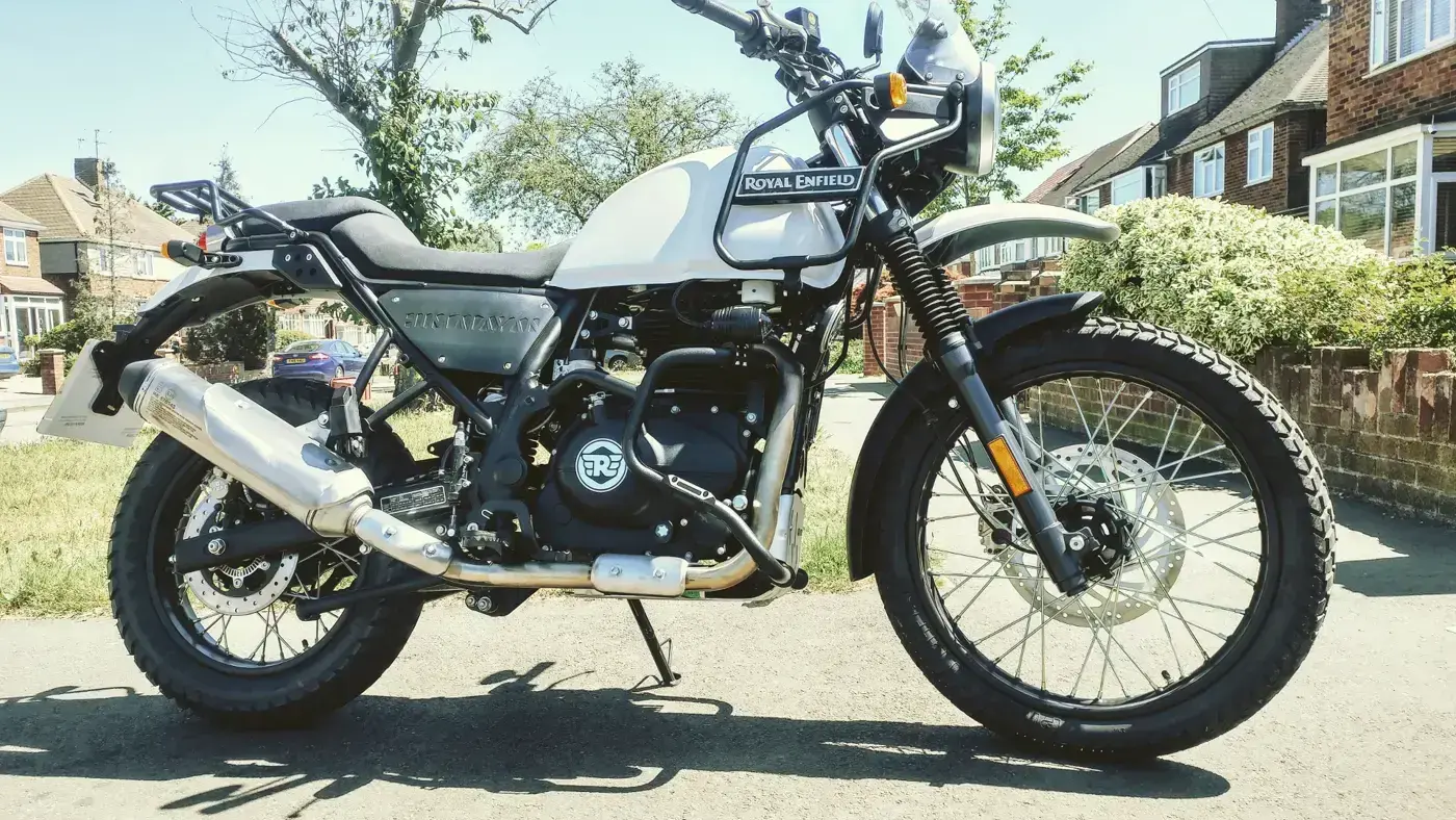 Royal Enfield Himalayan, trail — vue extérieure