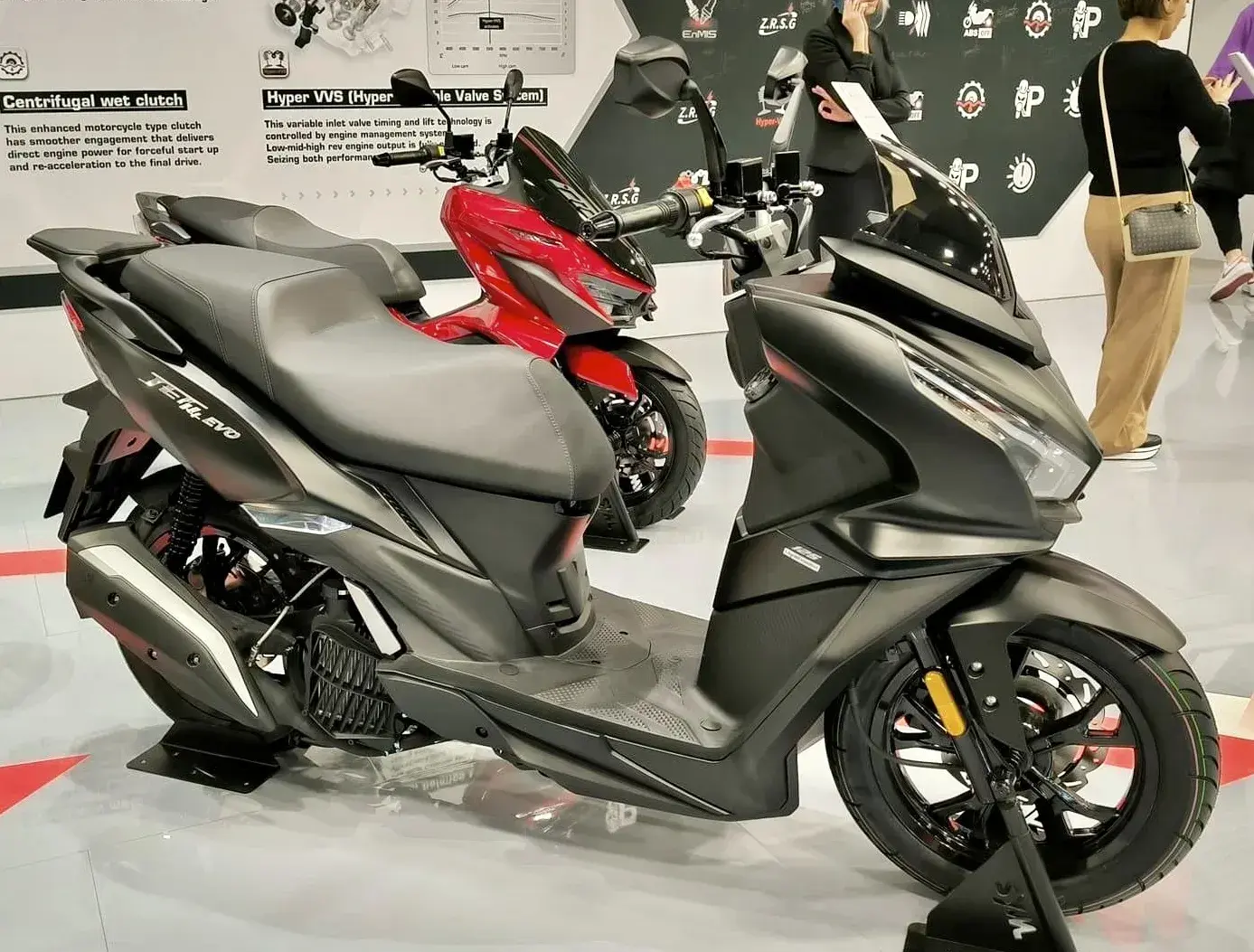 SYM JET 14, scooter — vue extérieure