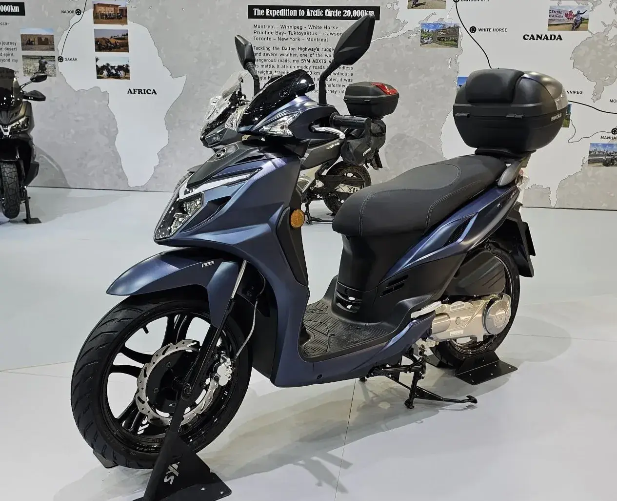 SYM Symphony, scooter — vue extérieure