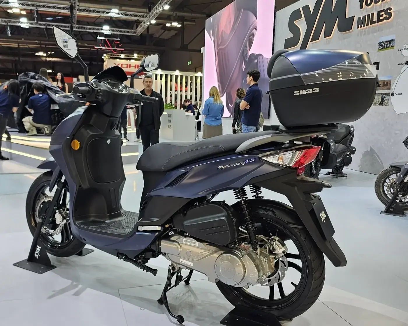 SYM Symphony, scooter — vue extérieure