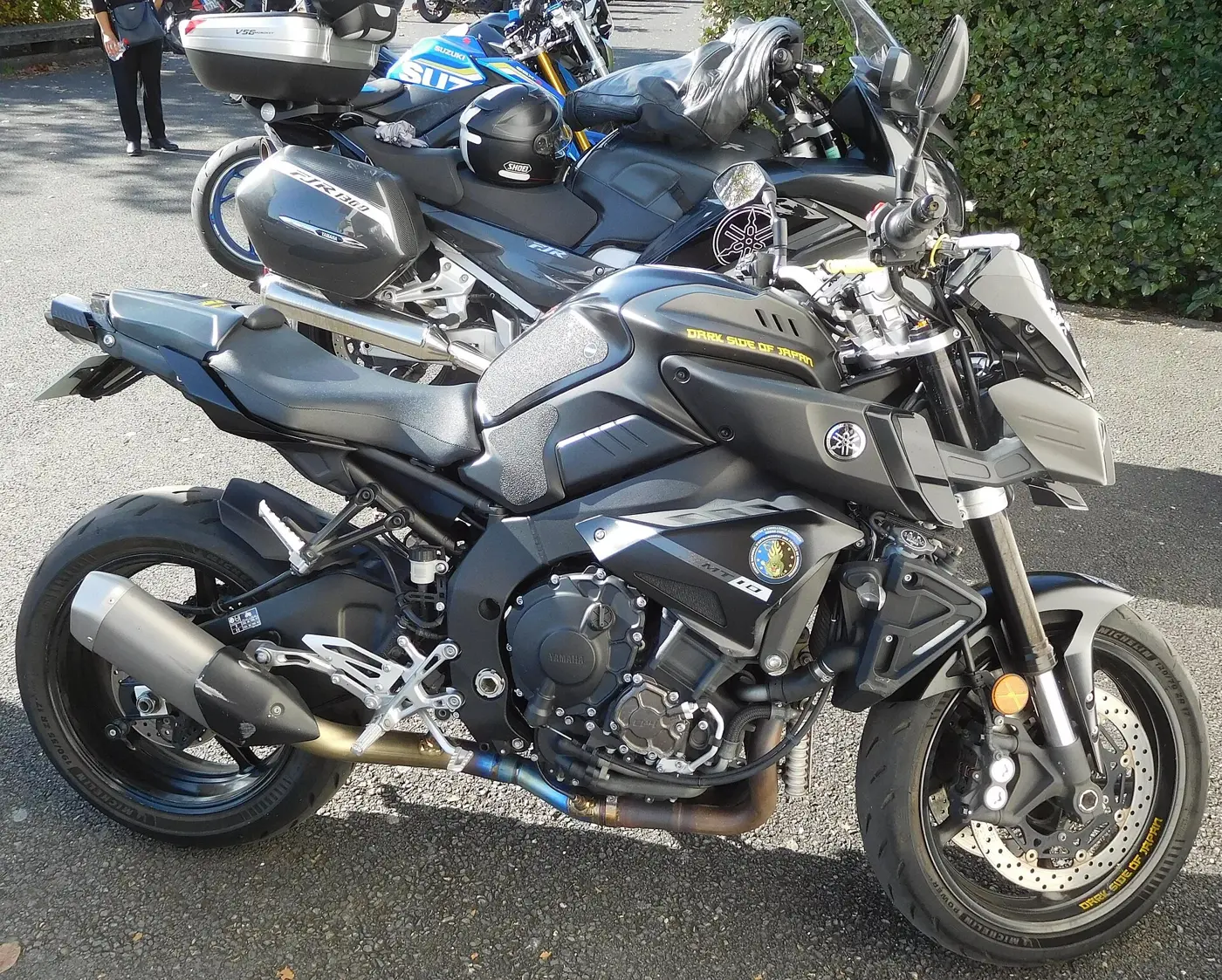 Yamaha MT-10, roadster — vue extérieure
