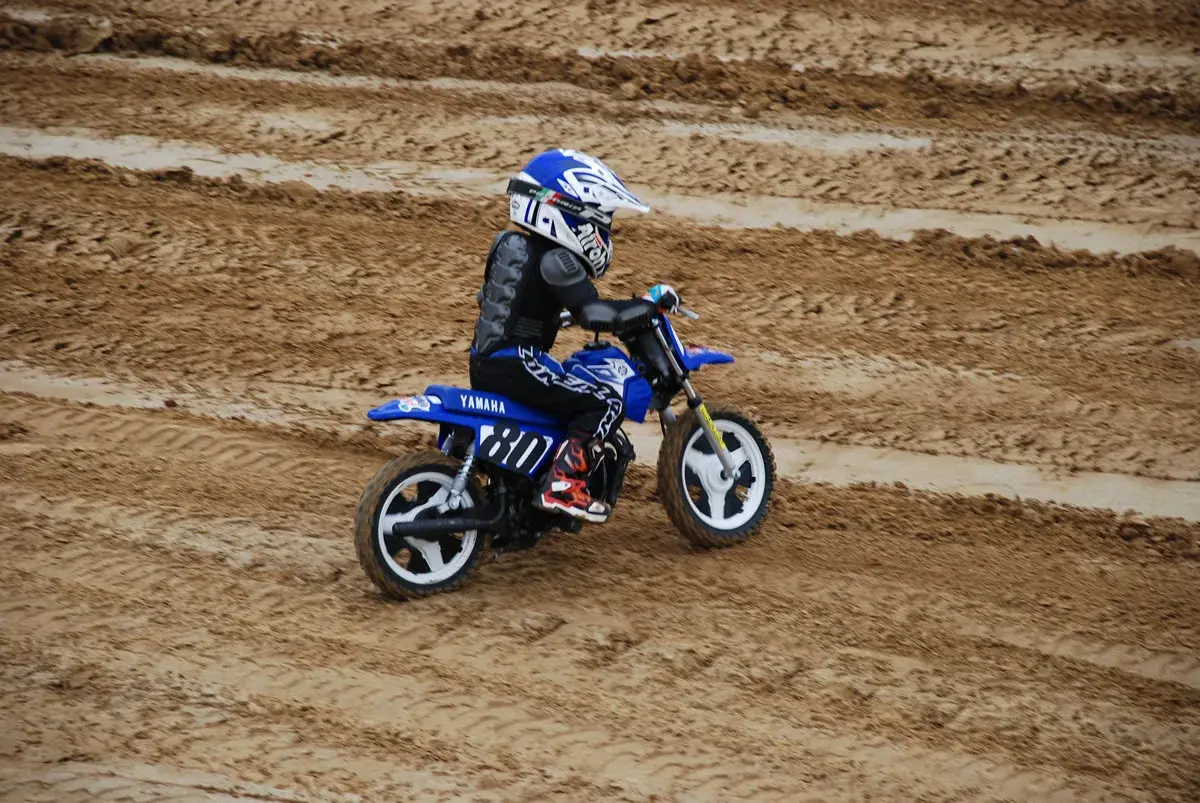 Yamaha PW 50, trail — vue extérieure