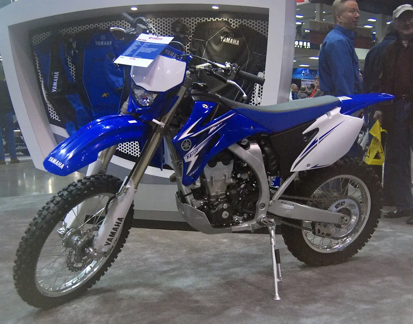 Yamaha WR450F 2026, trail — vue extérieure